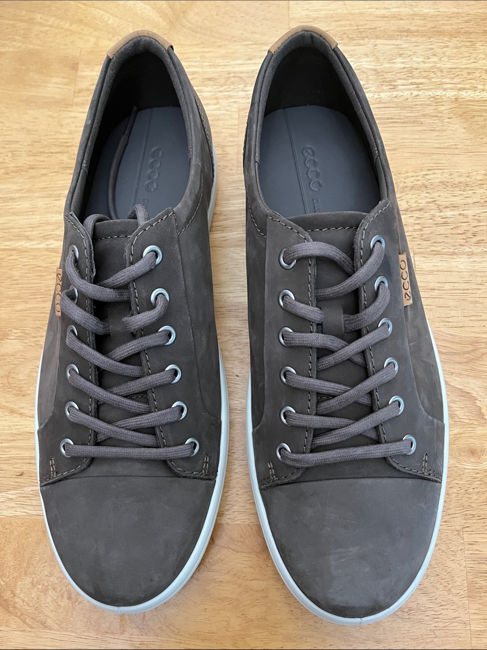 ECCO soft 7 men’s sneakers casual shoes size 43 men’s size 9-9.5 dark clay new